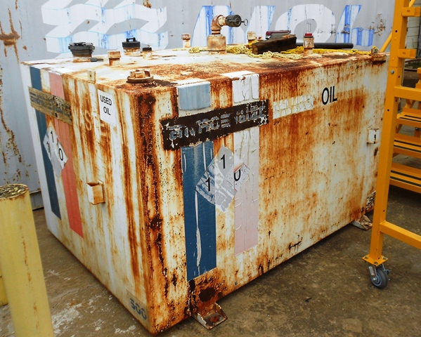 500 Gallon Used Oil Tank